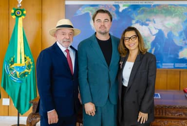 Governo Lula recebe Leonardo DiCaprio no Planalto e apresenta agenda ambiental