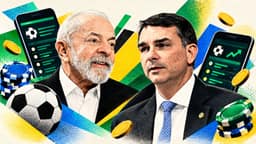 Como as bets viraram pauta para Flávio e Lula no fim do 1º turno