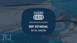 Lista dos deputados estaduais eleitos no Rio de Janeiro nas eleições 2026