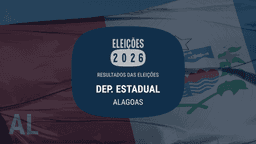 Lista dos deputados estaduais eleitos em Alagoas nas eleições 2026