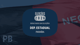 Lista dos deputados estaduais eleitos na Paraíba nas eleições 2026