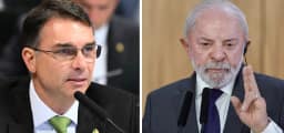 Pesquisa Vox Brasil: Flávio aparece numericamente à frente de Lula no 2º turno