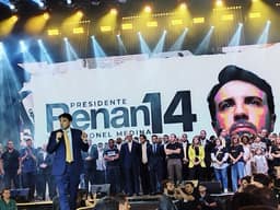 Renan Santos oficializa candidatura com ataques a Lula e Flávio