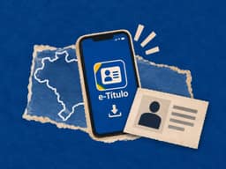 TSE permitirá baixar e-Título no dia da eleição pela primeira vez