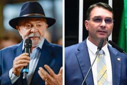 BTG/Nexus: Flávio Bolsonaro e Lula seguem como mais rejeitados
