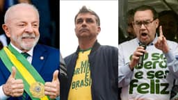 Lula segue liderando 1º turno e Flávio Bolsonaro passa à frente no 2º; onde Cury surpreende, diz pesquisa BTG/Nexus