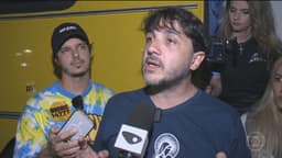 Renan Santos, candidato do Missão à Presidência, faz campanha em Vitória (ES)
