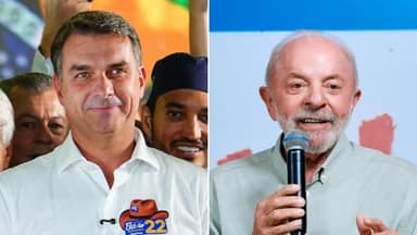 Flávio Bolsonaro tem 49% e Lula 45% no primeiro Datafolha do segundo turno