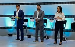 Candidatos ao governo de PE discutem como melhorar saúde e educação e trocam acusações no último debate antes do 1º turno