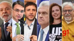 Datafolha no PI: Lula, 60%; Flávio Bolsonaro,19%; Renan Santos, 3%; Ronaldo Caiado, 2%; Samara, 2%; Edmilson Costa, 1%