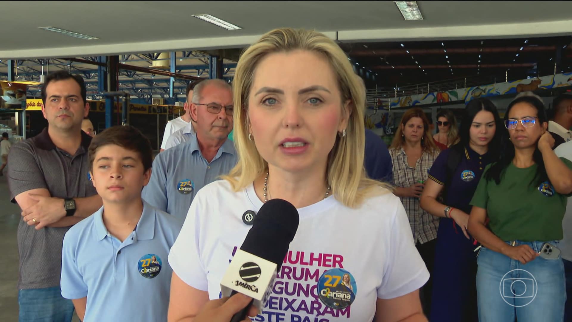 Clariana Barão, do Democracia Cristã, promete governo com 50% de mulheres