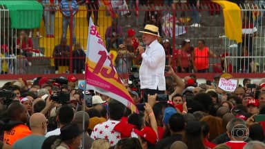 Lula promete Ministério da Segurança Pública em ato com Eduardo Paes no Rio