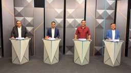 Debate entre candidatos ao Governo do RN é marcado por troca de acusações