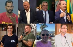 Veja quem são os candidatos a governador de Santa Catarina em 2026