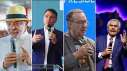 Lula, Flávio Bolsonaro, Caiado e Augusto Cury estreiam propaganda eleitoral no rádio e na TV; veja estratégias