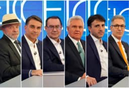 Quaest, 1º turno: Lula, 39%; Flávio Bolsonaro, 34%; Caiado, 4%; Cury, 4%; Renan, 3%; Zema, 1%