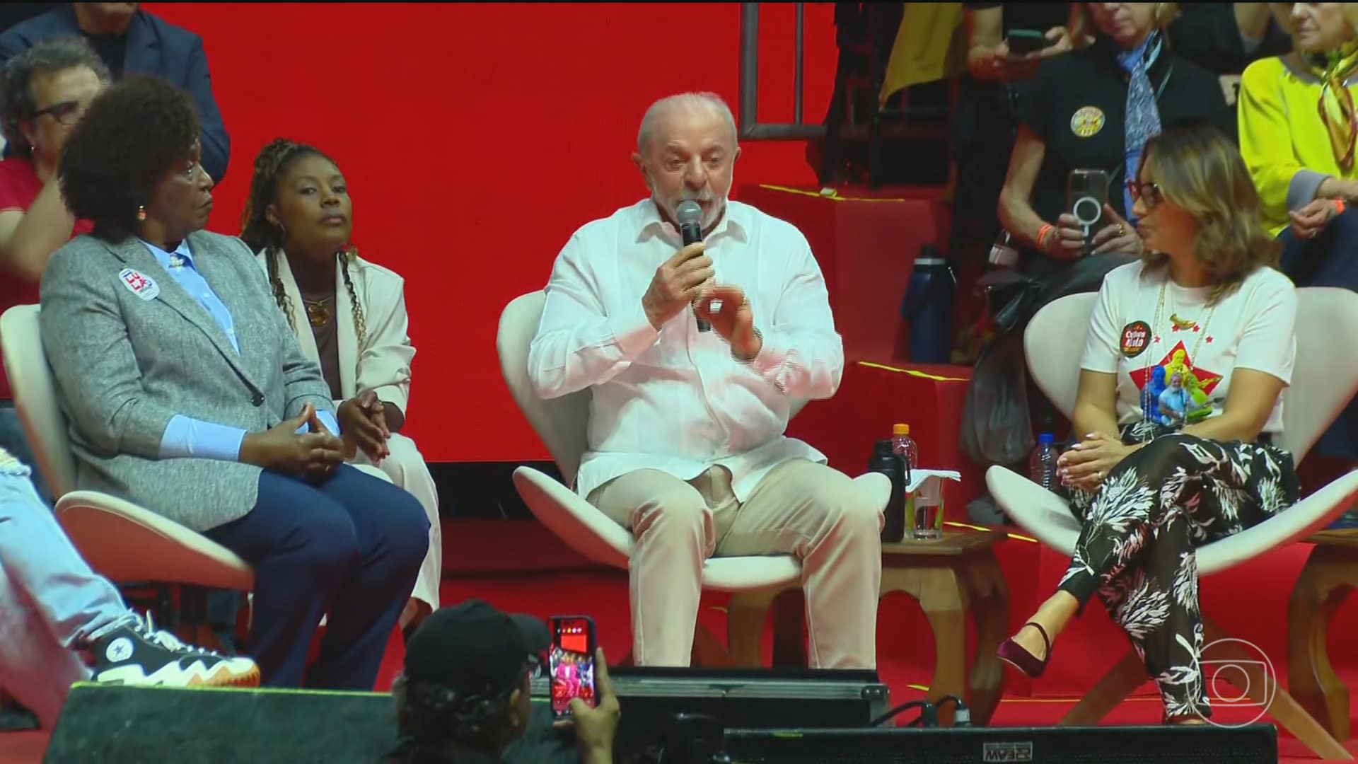 Lula defende cultura como política de Estado em ato de campanha no Rio de Janeiro