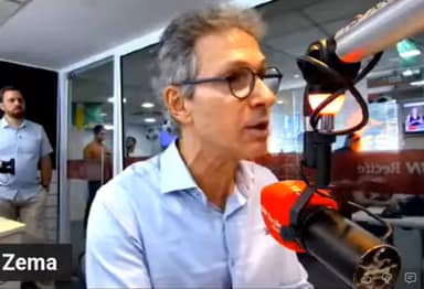 Zema volta a criticar relação de Flávio Bolsonaro com banqueiro