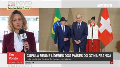 Lula inicia agenda no G7 com reunião com Macron e descarta encontro com Trump
