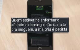 Médica é demitida de hospital após mensagem orientando a não dar alta a pacientes por a maioria ser 'petistas'