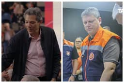 Datafolha em SP: Tarcísio, 49%; Haddad, 29%