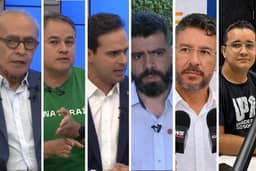 Sabatinas, caminhadas e panfletagem: veja como foi o dia dos candidatos ao governo da Paraíba