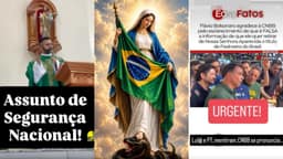 Após polêmica com Nossa Senhora Aparecida, influenciadores católicos saem em defesa de Flávio Bolsonaro