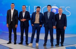 Eduardo Paes e Douglas Ruas se enfrentam no debate da Globo com menções a Lula, Cabral, Castro e Bacellar