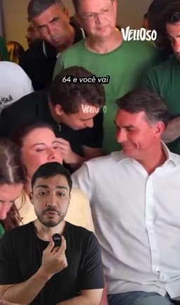 '64 milhões de votos': leitura labial mostra previsão mal sucedida de Nikolas Ferreira para Flávio Bolsonaro