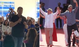 Primeiro dia de campanha em SP tem Tarcísio em Osasco e Haddad com Lula no ABC; veja as agendas