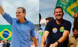 Paes e Ruas focam no debate e na Baixada Fluminense na reta final da campanha no Rio