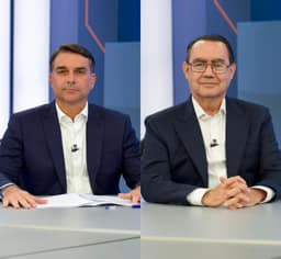 Confira as audiências das sabatinas de Flávio Bolsonaro e Augusto Cury na Globo