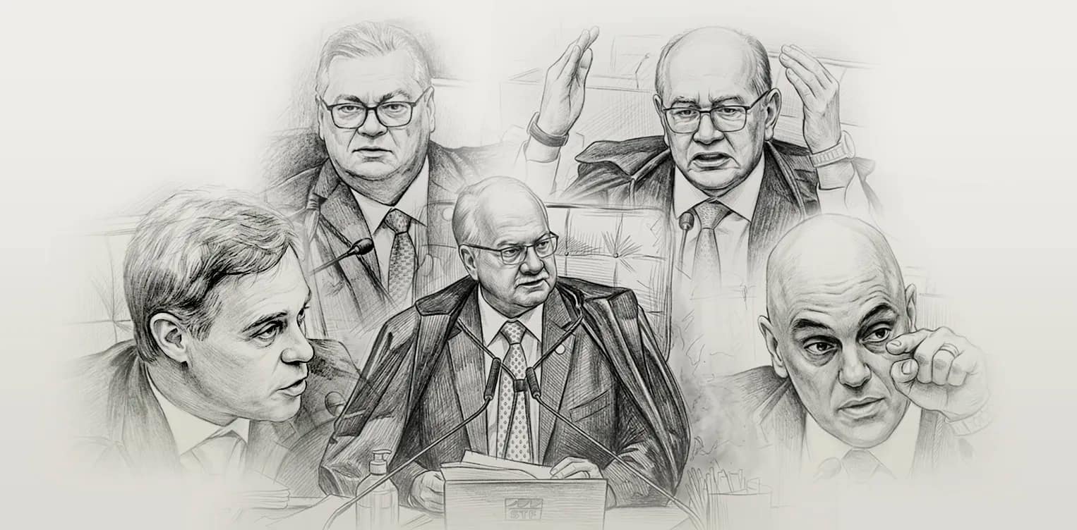 Questão de ordem de Gilmar Mendes ocupou 78% da sessão do STF sobre Moraes