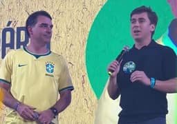 Após estreia esvaziada no Rio, Flávio escala Nikolas, Tarcísio e Nunes para ampliar palanques em Minas e SP