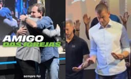 Douglas Ruas vira entre evangélicos, e Eduardo Paes reage com campanha ‘amigo das igrejas’ nas redes