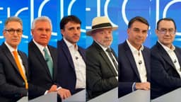 Lula, Flávio Bolsonaro ou Augusto Cury: qual presidenciável foi melhor nas entrevistas da sabatina da TV Globo