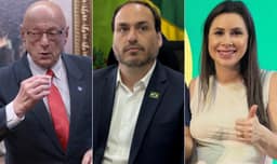 Quaest: Senado de Santa Catarina tem Carol de Toni, Carlos Bolsonaro e Esperidião Amin em empate técnico