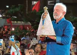 Campanha de Lula estende guerra religiosa contra Flávio para a propaganda eleitoral