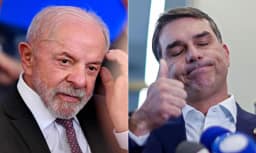 Pesquisa Quaest: eleitores viram notícias mais negativas sobre Lula do que sobre Flávio Bolsonaro