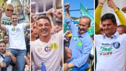 Do silêncio à contestação dos resultados: a reação dos governadores de direita após a derrota de Flávio Bolsonaro