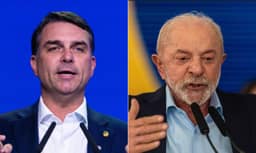 Oscilação positiva de Lula na pesquisa Quaest frustra campanha de Flávio, que apostava em queda com crise do STF