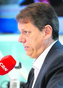 Tarcísio minimiza falta de apoio do Centrão a Flávio