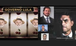 Na TV, Flávio diz que Lula é 'pai do tigrinho' e petista associa senador ao crime organizado