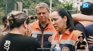 Tarcísio e Haddad estreiam horário eleitoral em São Paulo com Lula no palanque