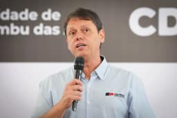 Governo Tarcísio é aprovado por 55% e desaprovado por 29%, aponta Genial/Quaest