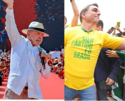 Datafolha: Lula tem 46% e Flávio marca 44% no segundo turno