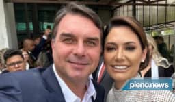 Michelle pede votos para Flávio em evento: “Momento decisivo”