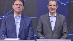 Tarcísio tem 53,2% e Haddad, 42,6%, em 2º turno em SP, diz pesquisa