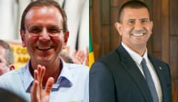 Paes tem 47,9% dos votos válidos no RJ; Ruas 34,4%, diz pesquisa