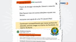 Funcionário do Planalto estimula fake news sobre Nossa Senhora